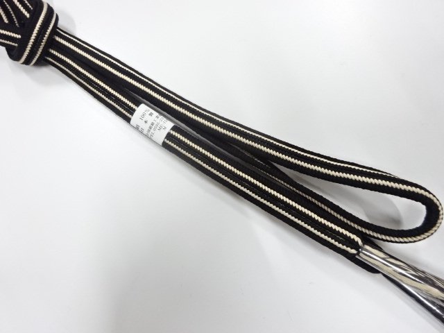 未使用品　正絹　手組帯締め